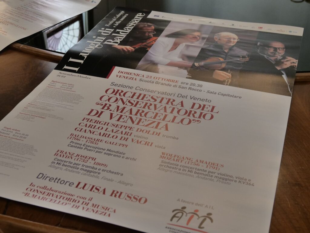 Uno degli appuntamenti del Festival Galuppi