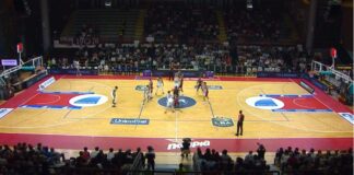 Brutta Reyer con il Derthona Bertram Derthona-Umana Reyer Venezia