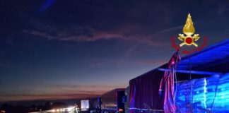 FOTONOTIZIA – Incidente mortale in autostrada A4 I mezzi incidentati in Autostrada A4