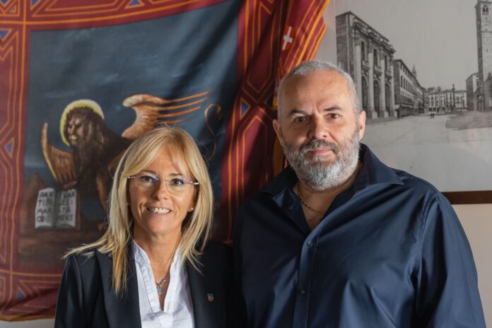 I consiglieri veneziani dell’Intergruppo Lega – LV, Gabriele Michieletto e Roberta Vianello