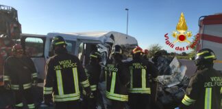FOTONOTIZIA – Incidente mortale in Autostrada A4: sei vittime I soccorsi per l'incidente in Autostrada A4