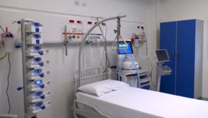 L'area di terapia intensiva e semintensiva dell'Ospedale di Jesolo