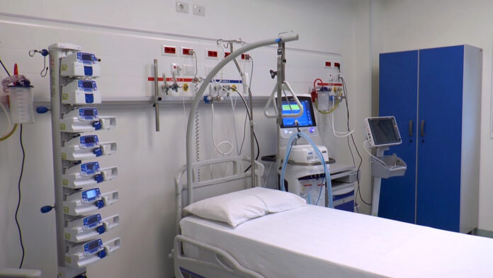 L'area di terapia intensiva e semintensiva dell'Ospedale di Jesolo