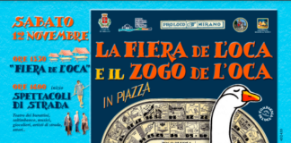 Mirano, Fiera de l’Oca e il Zogo de l’Oca in piazza Festa de L'Oca e Zogo de l'Oca - la locandina