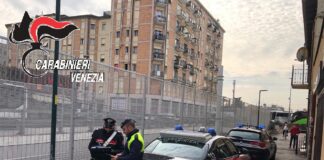 Rione Piave: arrestato per spaccio un ricercato di nazionalità nigeriana I Carabinieri e la Polizia Locale durante i controlli nel Rione Piave a Mestre