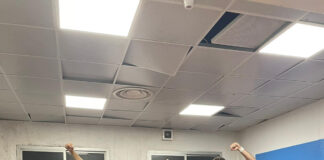 Basket: Gemini Mestre, arriva la settima vittoria in 8 partite La Gemini Basket Mestre festeggia nello spogliatoio - foto: Ufficio stampa Gemini Basket Mestre