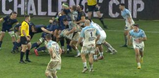 Il XV del Benetton contro Bayonne Bayonne-Benetton