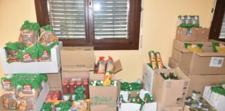 All’Emporio Solidale donati 400 kg di alimenti I pacchi donati all'Emporio Solidale