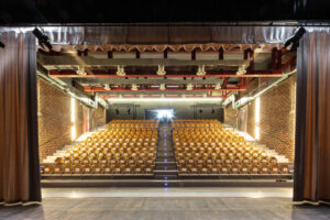 Il Teatro del Parco Bissuola, gli interni