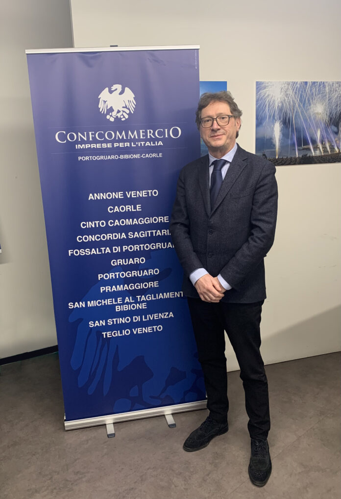 Manrico Pedrina, Presidente di Confcommercio Portogruaro Bibione Caorle