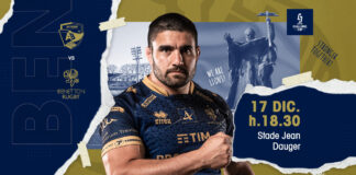 Il XV del Benetton per la sfida a Bayonne Aviron Bayonnais Rugby Pro-Benetton Rugby