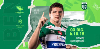 Il XV del Benetton Rugby per la trasferta di Connacht Connacht-Benetton Rugby