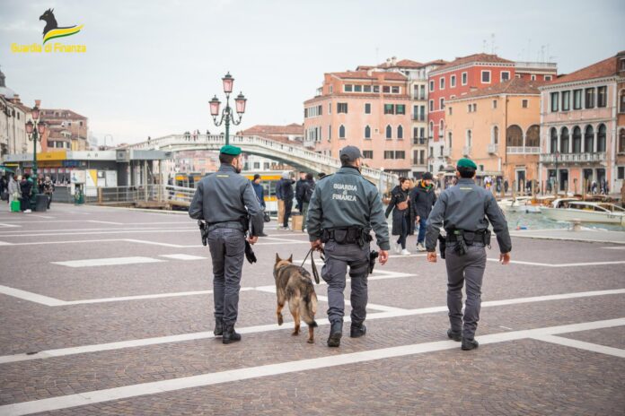 La Guardia di Finanza a Venezia