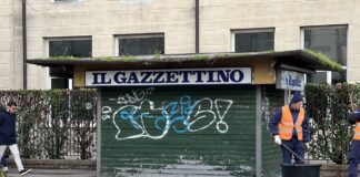 Demolita l’edicola in via Cappuccina a Mestre L'edicola di via Cappuccina a Mestre