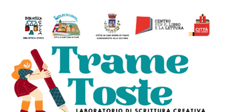 Ecco “Trame Toste”, laboratorio di scrittura creativa Trame Toste, la locandina