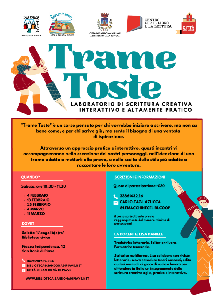 Trame Toste, la locandina