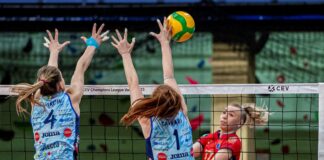 L’Imoco vince a Budapest Vasas Obuda Budapest - A.Carraro Imoco Conegliano - Foto Cev