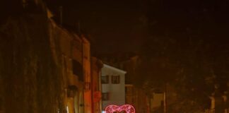 San Valentino a Treviso, installazioni di maxi-cuori in giro per la città