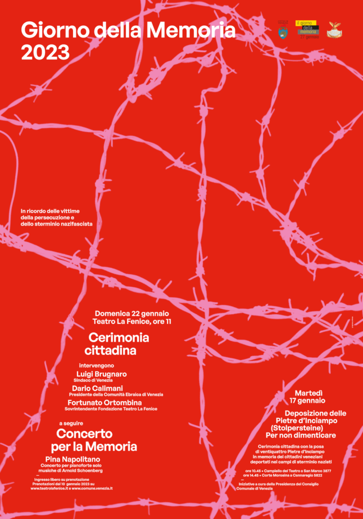 Manifesto del Giorno della Memoria 2023