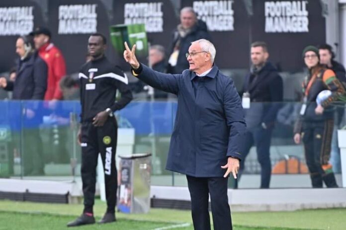 Claudio Ranieri, allenatore del Cagliari - foto: Andrea Pattaro @Vision