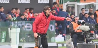 Reggina-Venezia FC, Vanoli: “Voglio vedere la mia squadra quanto sarà matura senza di me in panchina” Mister Paolo Vanoli, allenatore del Venezia FC - foto: Andrea Pattaro@Vision
