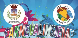 San Donà, domenica la sfilata dei carri allegorici CARNEVALINSIEME 2023 - la locandina