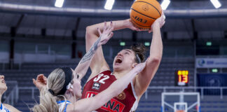 Brixia-Umana 50-78 Jessica Shepard in Brixia-Umana - foto sito Umana Reyer Venezia