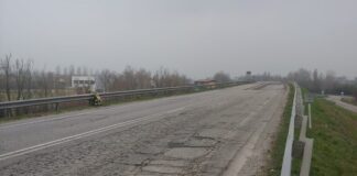 Morte Giordano Sanginiti, Veneto Strade rattoppa la buca incriminata La buca rattoppata sulla strada Regionale 308