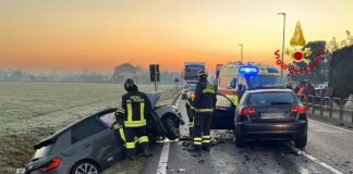 FOTONOTIZIA – Incidente frontale a Scorzé: due feriti Incidente frontale a Scorzè