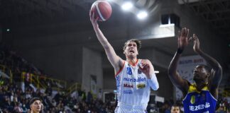 Treviso sbanca Verona 97 a 81 Mikael Jantunen Tezenis Scaligera Verona - Nutribullet Treviso LBA Legabasket Serie A Unipol SAI 2022/2023 Reggio Emilia, 04/02/2023 Foto Marco Donati// Ciamillo-Castoria