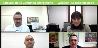 Comunità Energetiche, oggi il primo webinar con 80 amministratori
