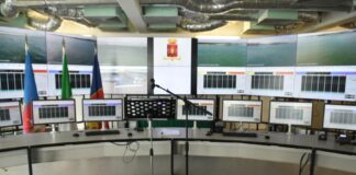 Mose, oggi passaggio di consegne del ponte radio tra Esercito e Consorzio Venezia nuova Il ponte radio del Mo.SE - foto Comune di Venezia