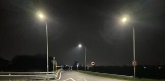 A Grassaga installati i primi punti luce a led intelligenti Nuovi punti luce led notturna a Grassaga