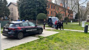 I Carabinieri in azione in Via Piave a Mestre