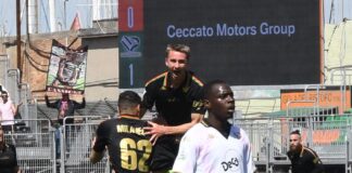 Venezia-Palermo, Johnsen: “La mia miglior prestazione della stagione” Dennis Johnsen in Venezia-Palermo - foto Andrea Pattaro@Vision
