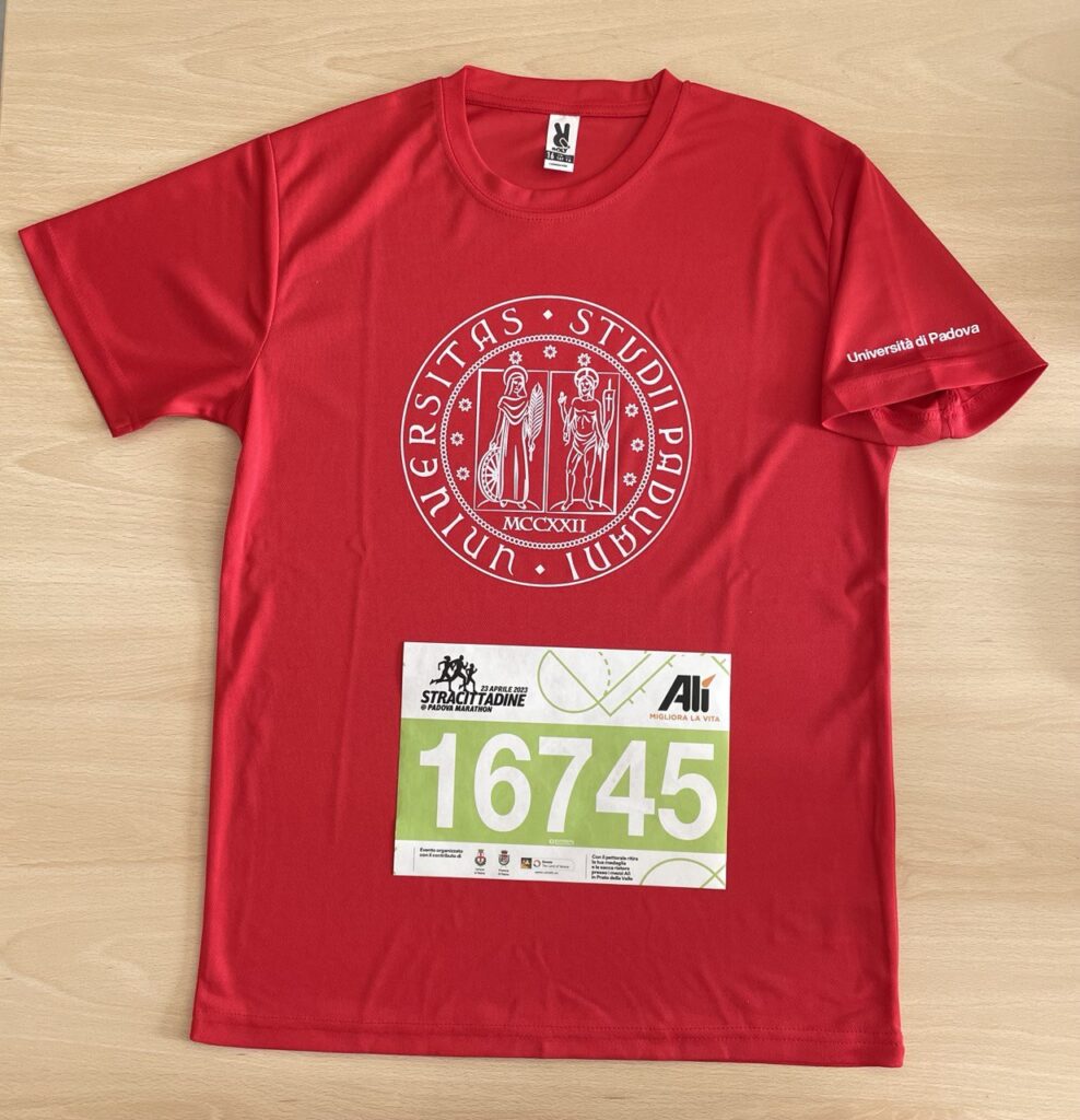 Maglia Università Padova_Padova Marathon 2023