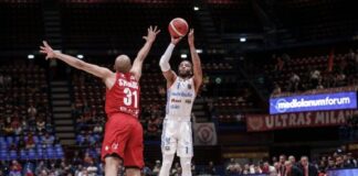 Milano-TVB 92-78 Milano-TVB - foto sito Nutribullet Treviso Basket