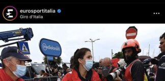 Caduta al Giro per Vendrame, domani decide se ripartire