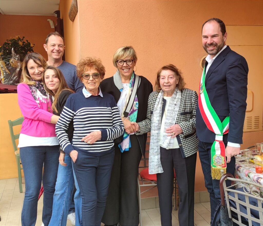 Nuova centenaria Luciana Faresin