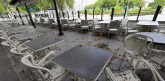 Pioggia di maggio, pubblici esercizi in crisi Pioggia bar maggio ristoranti