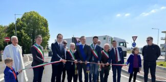Sicurezza stradale, inaugurata a Moriago la rotonda da mezzo milione