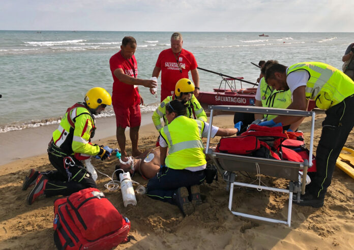 Health & Rescue Day, una delle esercitazioni