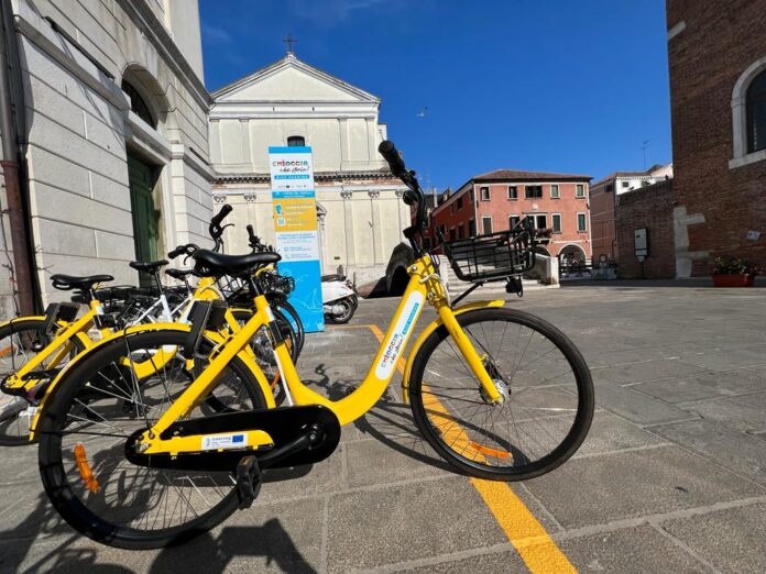 Bike sharing a Chioggia