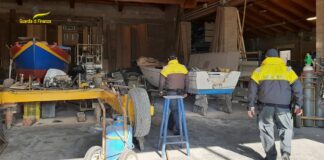 Chioggia, controlli della GdF nei cantieri navali I controlli della Guardia di Finanza nei cantieri navali a Chioggia