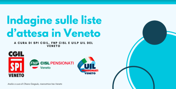 Liste d'attesa in Veneto, il frontespizio dell'indagine
