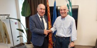 Luigino Michelon nuovo segretario Fnp Cisl Venezia Luigino Michelon con il segretario generale di Fnp Emilio Didonè