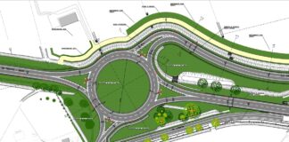 Treviso Mare chiude temporaneamente la rotatoria treviso Mare Vallio chiusura