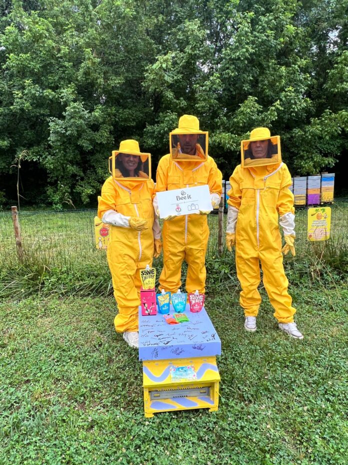 Nuova famiglia di api al Parco Morandi