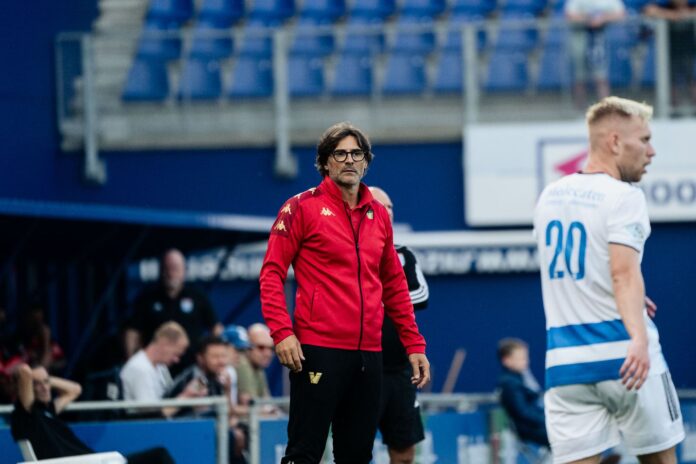 Paolo Vanoli, allenatore del Venezia FC, a Zwolle - foto: sito Venezia FC