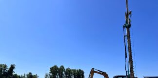 Tram: posa delle prime fondazioni posa delle prime fondazioni